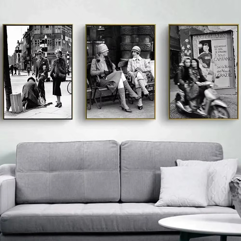 Vintage Fashion Photography - Stampa fotografica vintage in bianco e