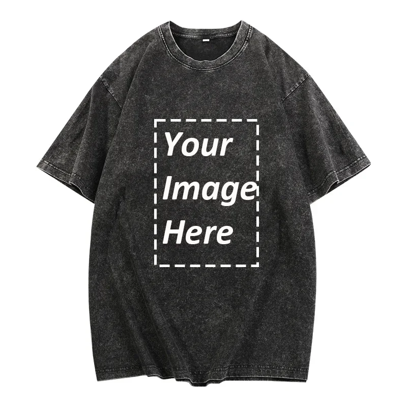 Vintage Fashion Eu - T-shirt Oversize 230g in Cotone Lavato