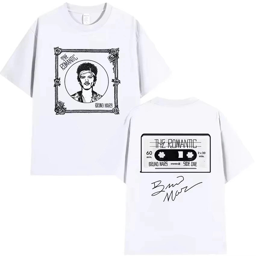 Vintage Fashion Eu - T-shirt Vintage con Stampa Bruno Mars