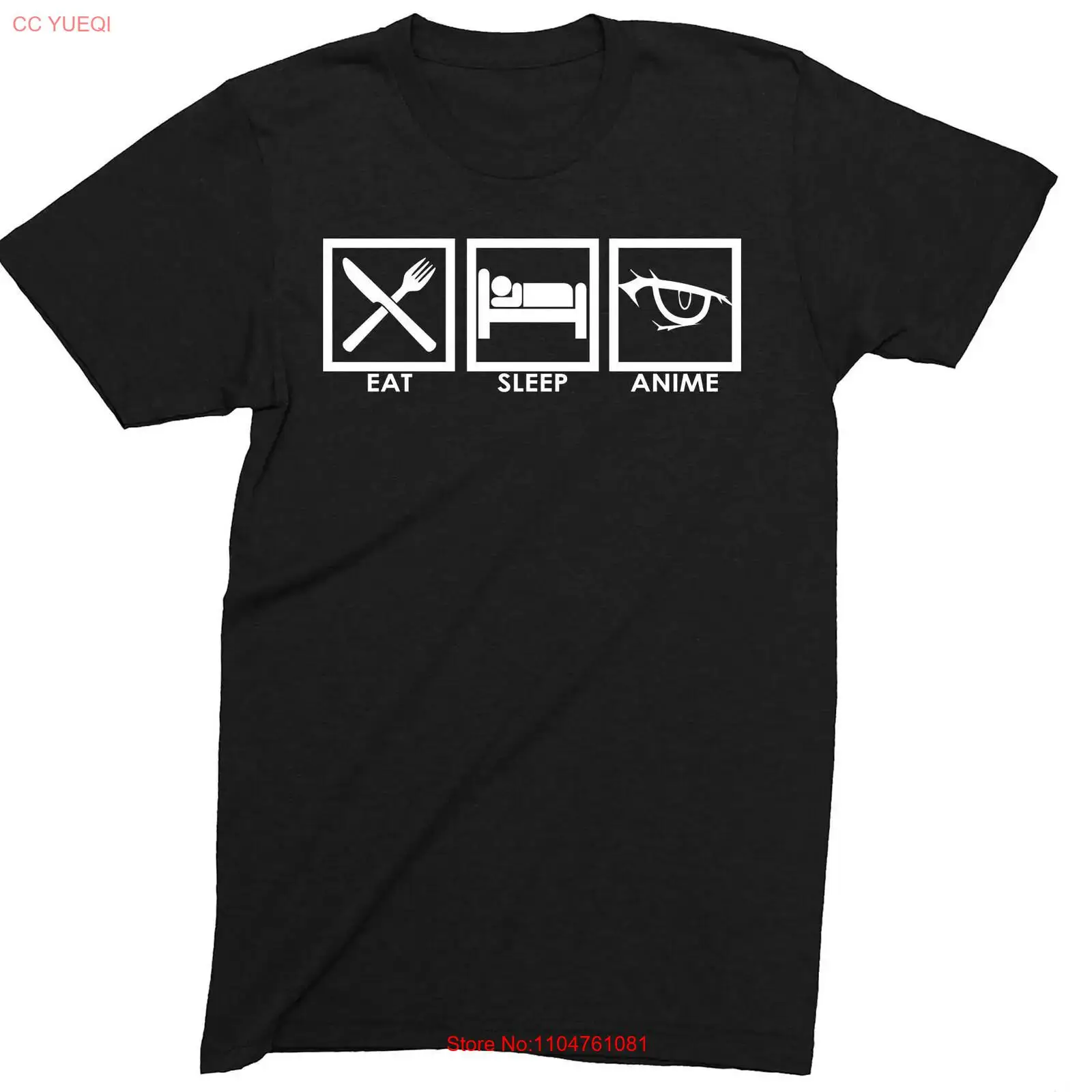 Vintage Fashion Ideas - T-shirt divertente da uomo Eat Sleep