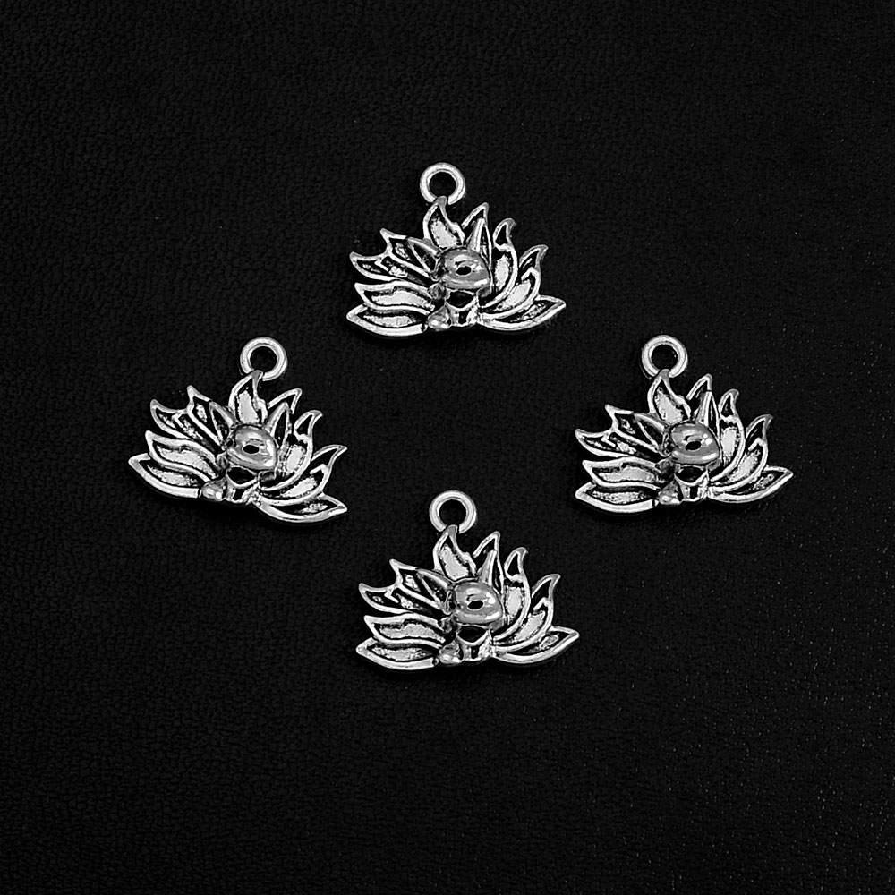 Vintage Fashion Korea - 20 pz/lotto 15x18mm carino volpe a