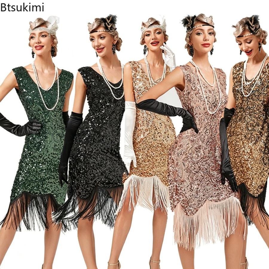 V Vintage Fashion - Abiti da Donna Stile Anni '20