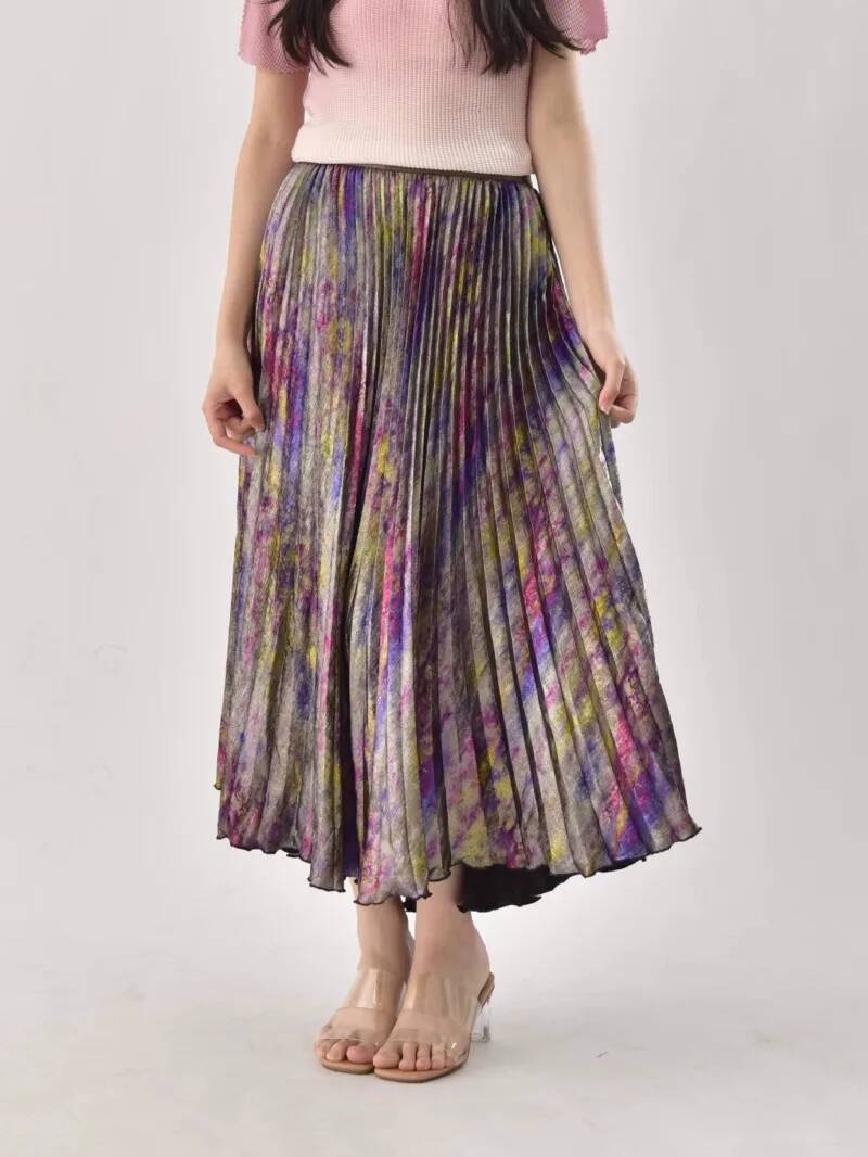 Vintage Fashion Old Money - Gonna longuette a vita alta di