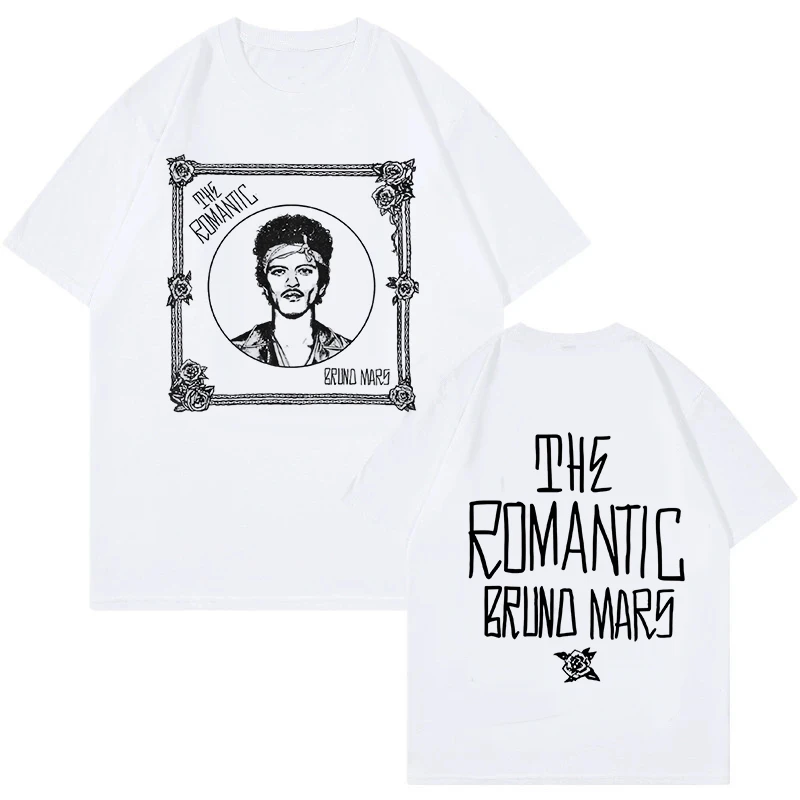 Vintage Fashion Eu - T-shirt Vintage con Stampa Bruno Mars