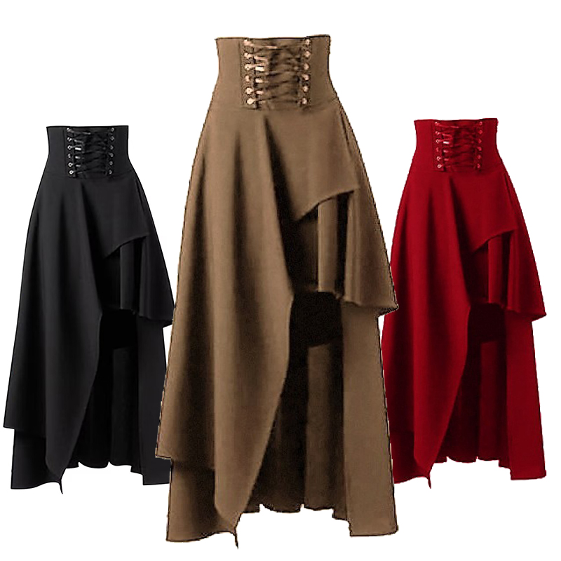Vintage Fashion Korea - Steampunk Vintage Bandags gonne donna abbigliamento
