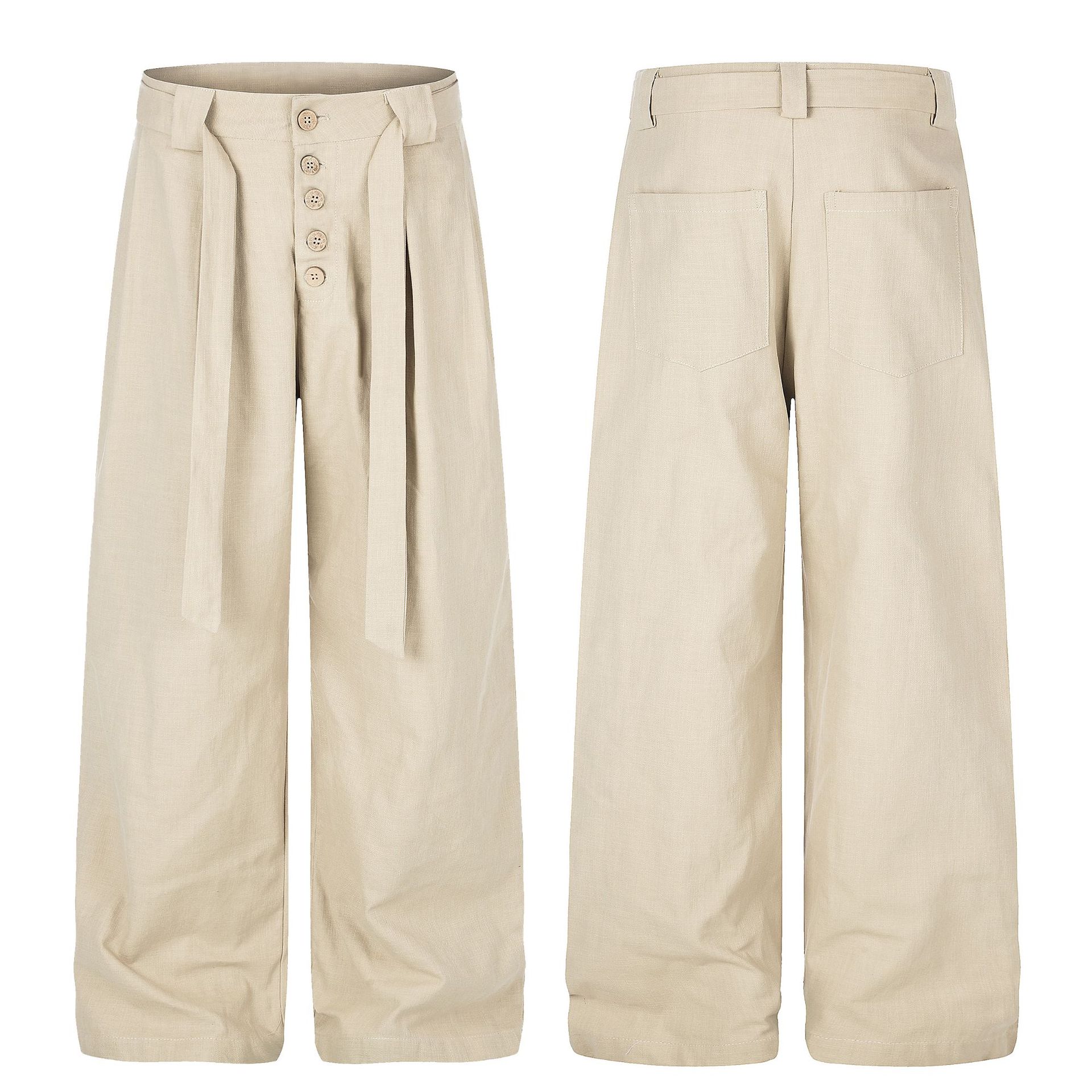 Vintage Fashion Old Money - Pantaloni Casual Vintage Stile Old Money