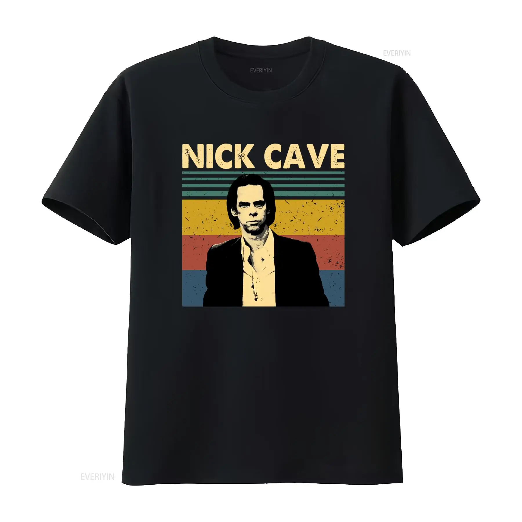 Vintage Fashion Ideas - Maglietta Nick Cave in stile retrò,