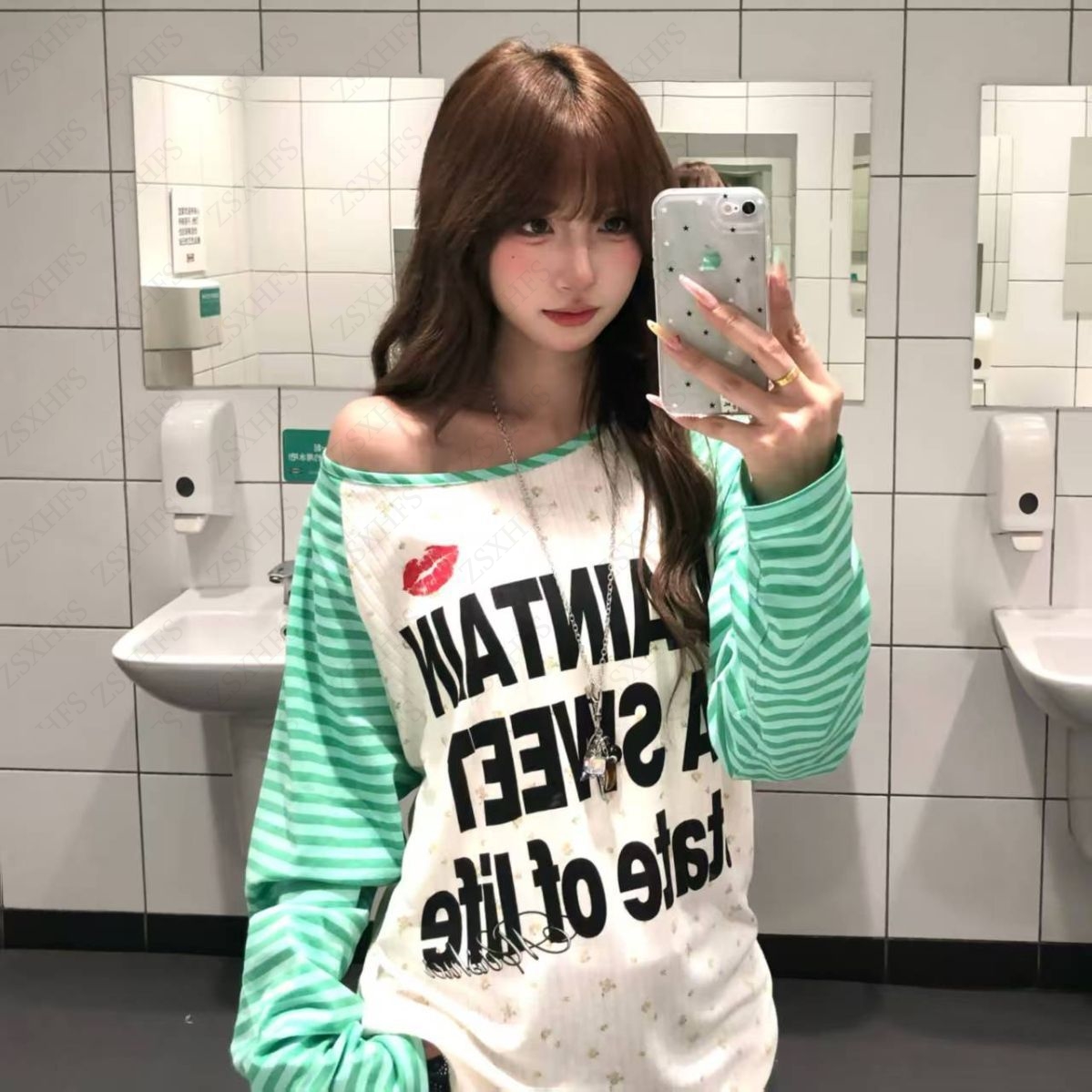 Vintage Fashion Korea - Maglie Harajuku T-Shirt Vintage Estetica Streetwear