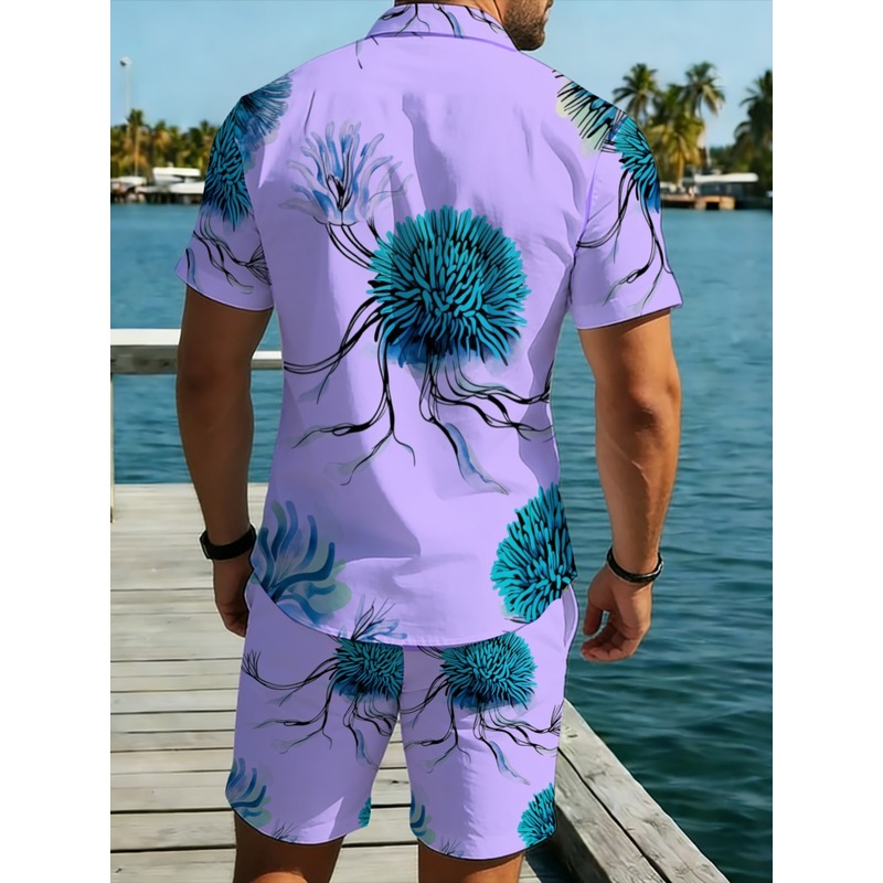Completo da uomo hawaiano: cam - Printed Floral Shirt recensione e prezzo