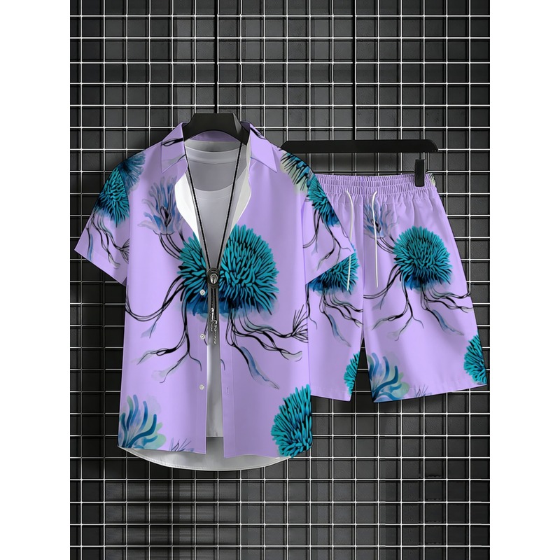 Completo da uomo hawaiano: cam - Printed Floral Shirt recensione e prezzo