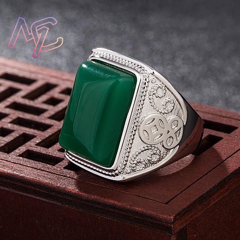 Anelli di giada naturale verde - Vintage Fashion Designer recensione e prezzo