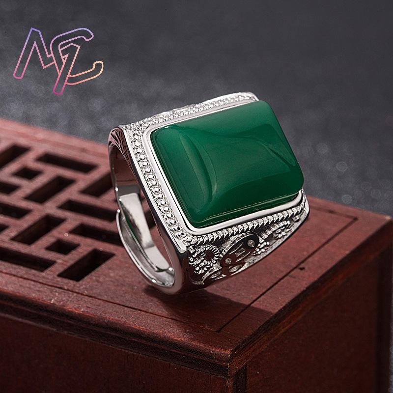 Anelli di giada naturale verde - Vintage Fashion Designer recensione e prezzo