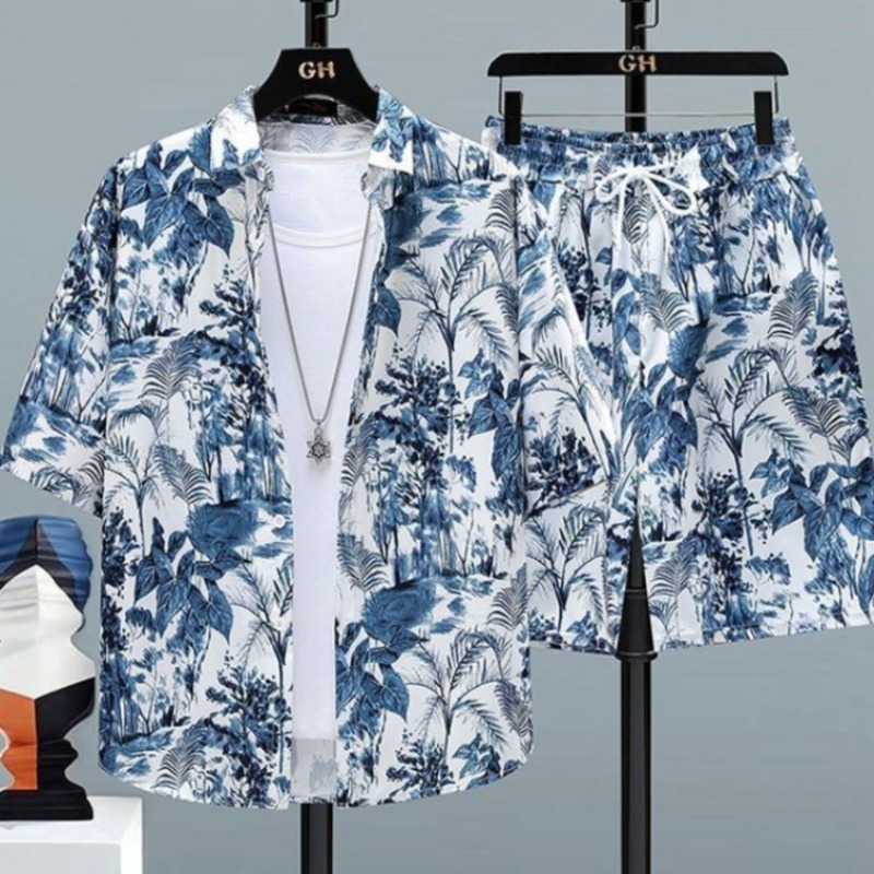 Completo Estivo da Uomo per Vi - Printed Floral Shirt recensione e prezzo