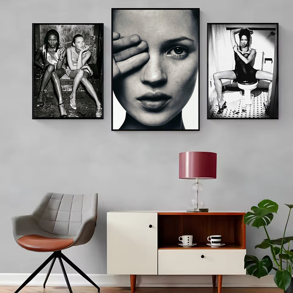 Moda vintage Nero Bianco Fotog - Vintage Vogue Fashion Poster recensione e prezzo