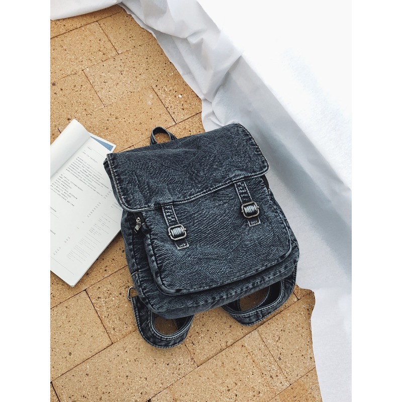 Zaino vintage in denim da donn - Vintage Fashion Books recensione e prezzo