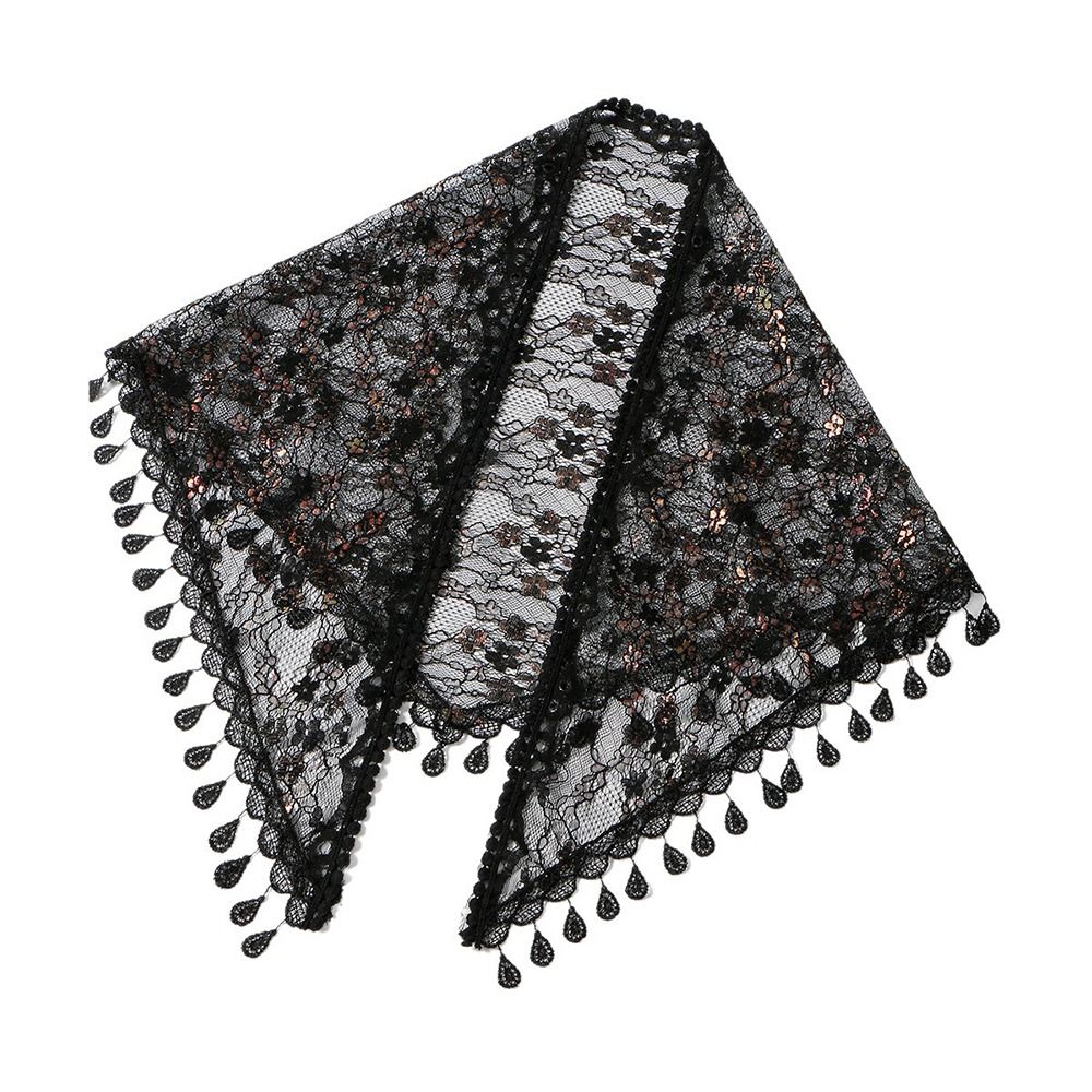 Foulard Vintage in Pizzo Flore - Vintage Fashion Photography recensione e prezzo