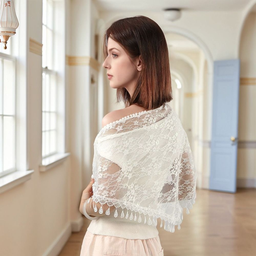 Foulard Vintage in Pizzo Flore - Vintage Fashion Photography recensione e prezzo