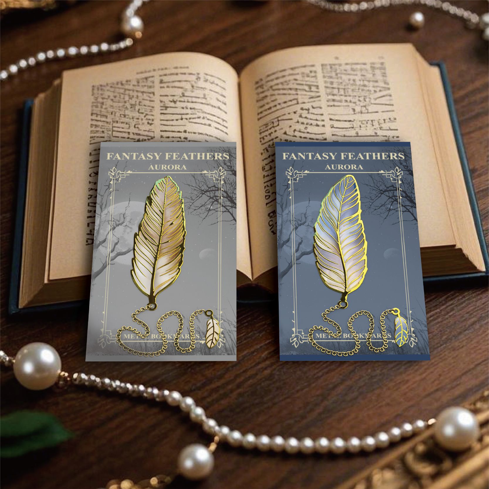 Segnalibro in metallo abbronza - Vintage Fashion Books recensione e prezzo