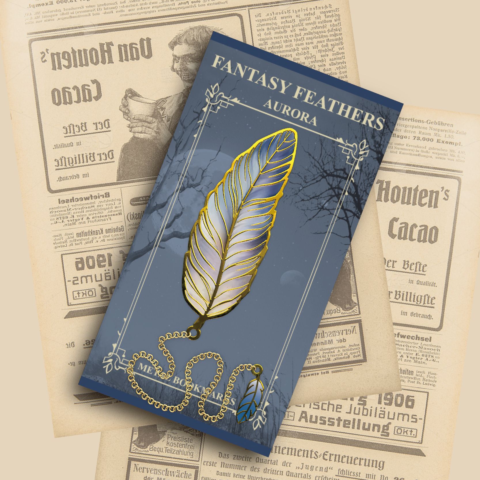 Segnalibro in metallo abbronza - Vintage Fashion Books recensione e prezzo