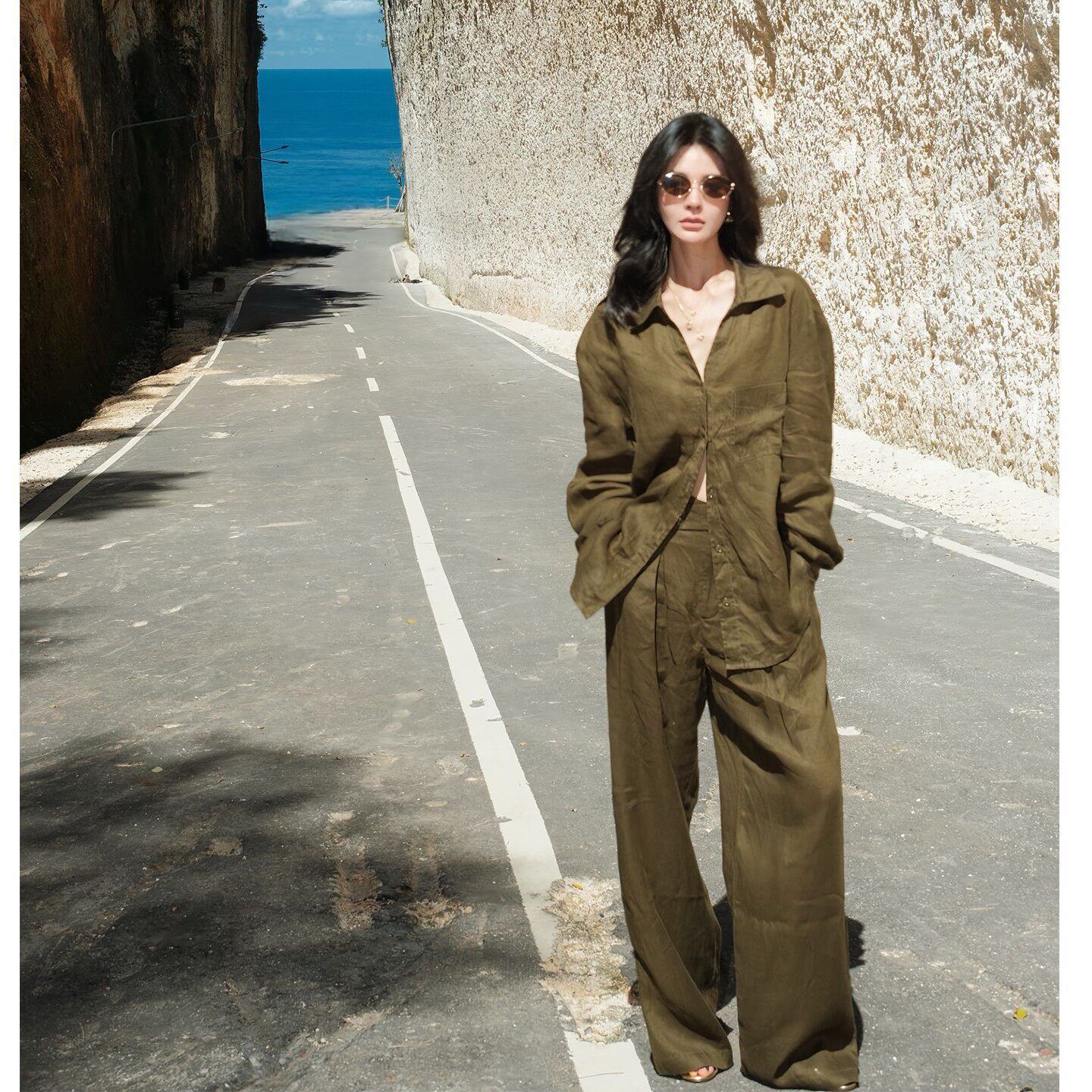 Completo Camicia e Pantaloni S - Vintage Fashion Old Money recensione e prezzo