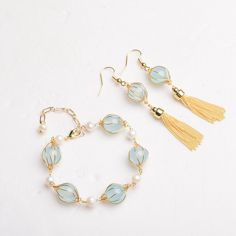 Orecchini con perline di giada - Vintage Fashion Designer recensione e prezzo