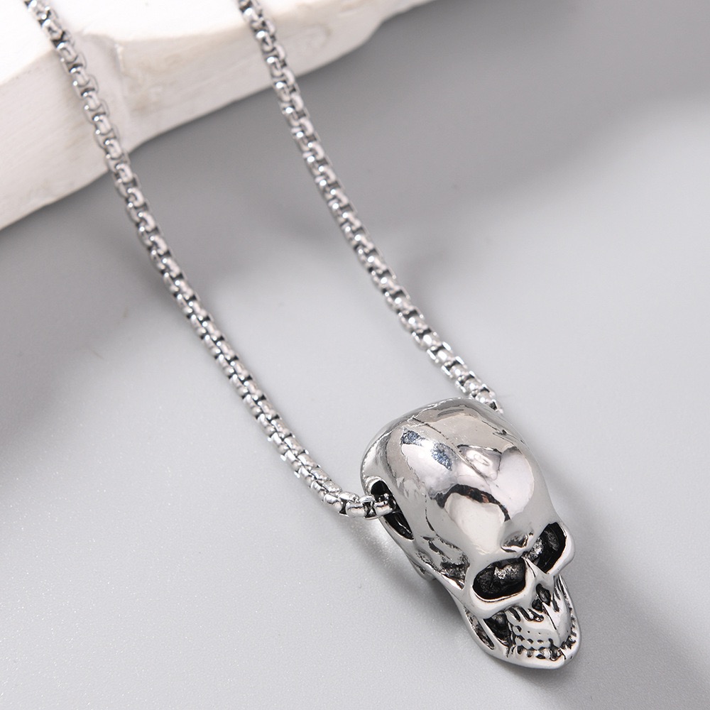 Collana con teschio in lega vi - Vintage Fashion Ideas recensione e prezzo