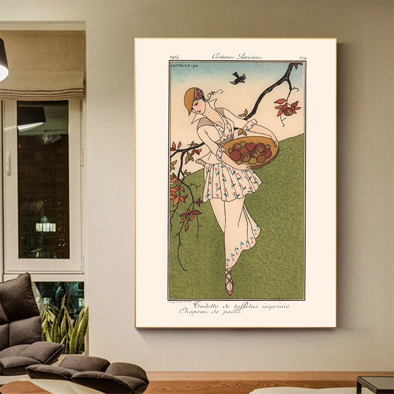 Vintage francese Deco Art Illu - Vintage Vogue Fashion Poster recensione e prezzo