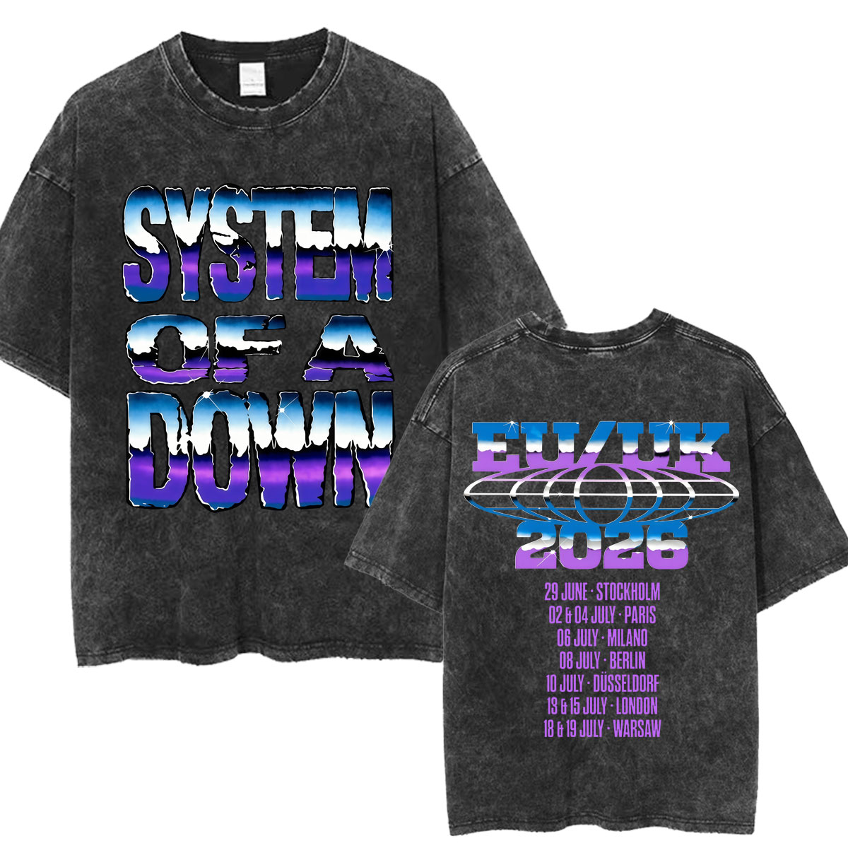 T-shirt lavata del tour 2026 d - Vintage Fashion Eu recensione e prezzo