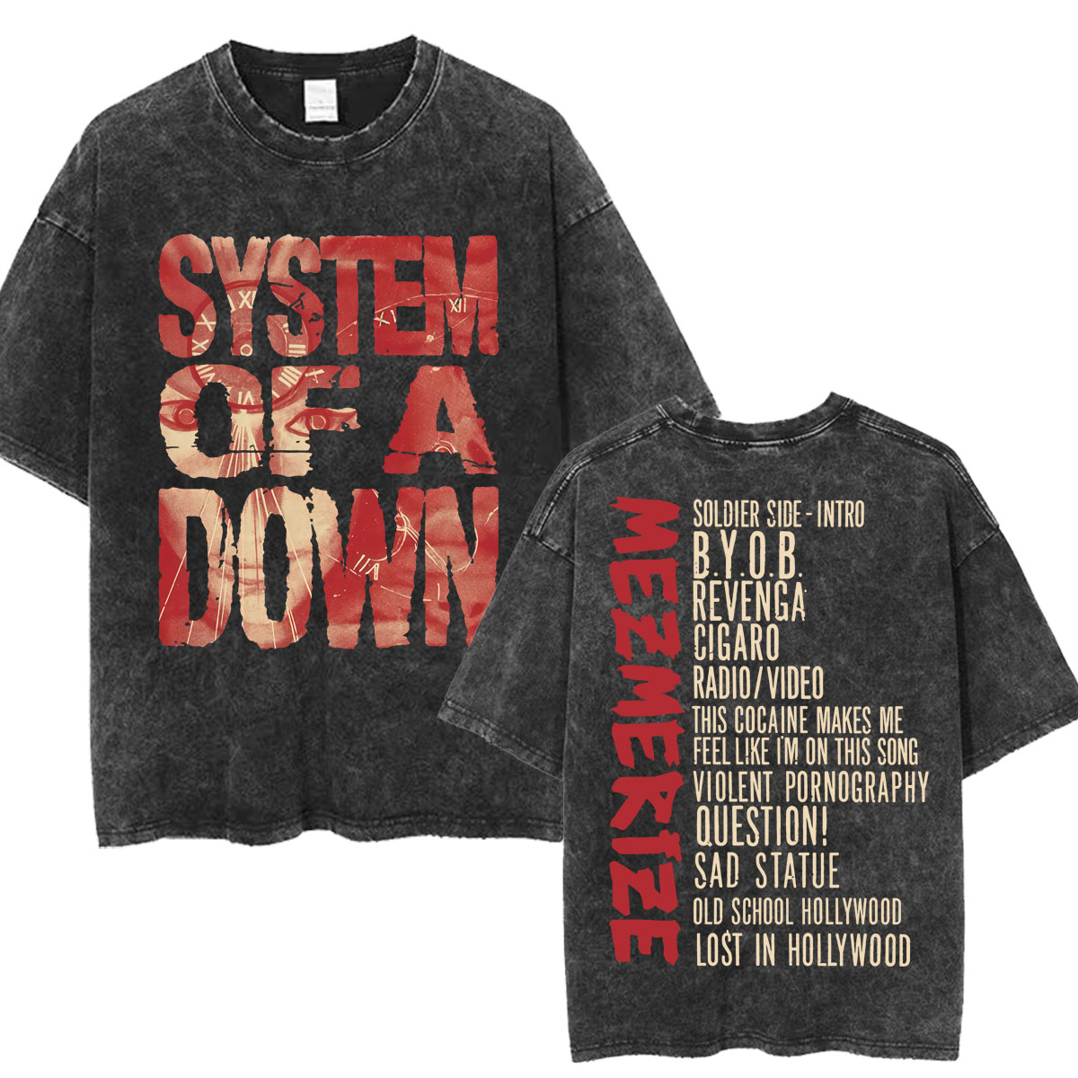 Maglia Band System of A Down E - Vintage Fashion Eu recensione e prezzo