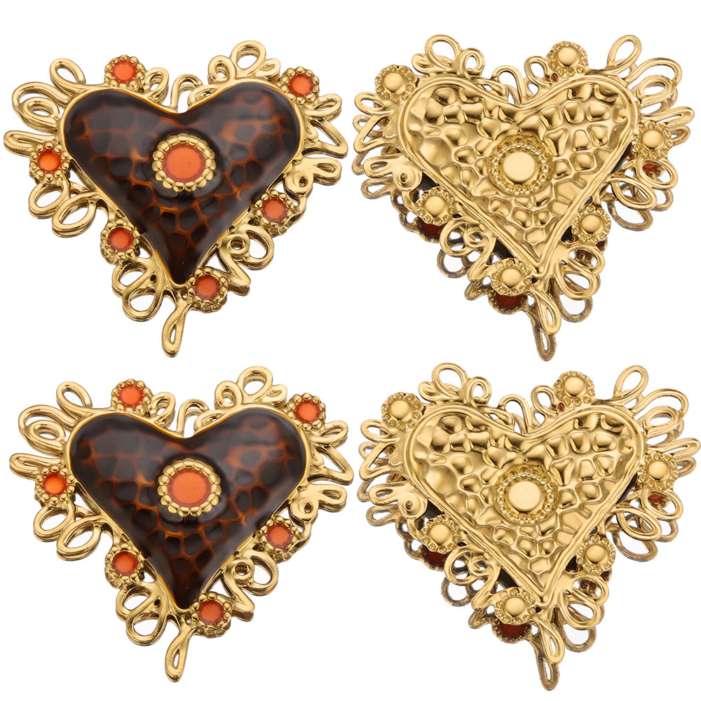 2 pezzi di ciondoli a forma di - Vintage Fashion Nova recensione e prezzo